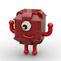 Pikkukuva 3 / 5: Moc 2023 Cartoon Numberblocks Yksi Rakennuspalikkalelu Tee-se-itse Koulutus Numero Numerot Lore Elokuva Tv Palikat Lelut Lasten Lahja