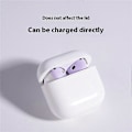 Miniatyrbillede 5 af 5: Kompatible ørepropper til AirPods 4, udskiftning, ultratynde silikone ørepropper Transparent