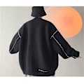 Miniatyrbilde 5 av 5: V-hals Sweaterjakker For Menn Koreanske Cardigans Casual Enkeltspent Strikkegenser Høst Vinter Ny Løs Strikkevare Mann Cardigan XL