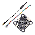 Pikkukuva 1 / 5: 5.8G 40CH VTX FPV Lähetin 25/100/200/400/600mW 7-26V Säädettävä VTX RC Pitkän Matkan FPV Kilpa-ajoon