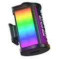 Miniatyrbillede 1 af 5: RGB Mini LED Lys 400-750nM Kamera Fill Light til Kamera Linse Fotografering Vlog Live Streaming med