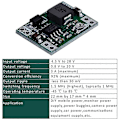 Miniatyrbild 4 av 5: 12st Mp1584 DC-DC Strömförsörjningsmodul 3A Justerbar Buck Converter För Ersättning Lm2596 24V 12V 5V 3