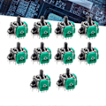 Miniatyrbild 5 av 5: 10 st för Switch Pro Hall Elektromagnetisk Joystick Switch Pro Spelkonsol 3D Hall Joystick Sensor P