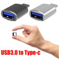 Miniatyrbillede 2 af 5: USB-C USB 3.1 Type C Han til USB 3.0 Hun Data OTG Konverter Adapter HOT A0J7 Black
