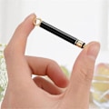 Miniatyrbillede 5 af 5: 3 stk. Bærbare Titanium Tandstikkere, Metal Tandstikker med Beskyttende Holder, Mini Rustfrit Stål Too