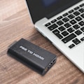 Miniatyrbild 2 av 5: HDV-G300 PS2 till 480i/480p/576i Audio Video Converter Adapter med 3,5mm Ljudutgång Stöder Alla P