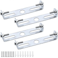 Miniatyrbilde 1 av 4: Nye produkter i 2025, [4 stk.] Taklampebrakett 100mm Pendellampe Tilbehør Taklysekrone Taklampe Base Plate Taklampe Plate