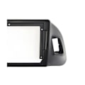 Pikkukuva 5 / 5: 9 tuuman autoradion kehys Q5 2009-2018 stereopaneelin kehykselle Audio Dash Trim Facia Radio Player Screen 2