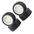 Miniatyrbilde 3 av 5: 4 stk. Gummidekk for SG1603 SG1604 SG1605 UD1601 UD1602 UD1603 UD1604 1/16 RC Bil Oppgraderingsdel
