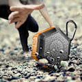 Miniatyrbild 5 av 5: Bärbar Mini Högtalare - Bluetooth Duschhögtalare med Krok - Vattentät Bluetooth Högtalare 12H Speltid för Strand, Pool, Hem, Fest, Orange