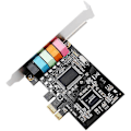Pikkukuva 4 / 5: PCIe Äänikortti 5.1, PCI Express Surround -kortti 3D Stereo Audio korkealla äänen suorituskyvyllä PC:lle