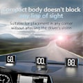 Miniatyrbillede 4 af 5: GPS HUD Bildelektronik Digital Speedometer til Bil Motorcykel HD LED Tilbehør MPH