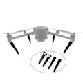 Pikkukuva 5 / 5: Laajennettu laskuteline 3 PRO/ 3 /3 Cine Gimbal -kameraan, törmäyksenestosuojus, jalusta, liukuestejalka, drone-tarvike
