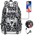 Miniatyrbild 1 av 4: Venom Fashion Tryckt Usb Ungdoms Skolväska (2-117) Color-6