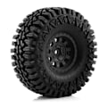 Miniatyrbild 3 av 5: 4 st 110 mm Hjul Däck för 1/10 RC Rock Crawler Axial SCX10 SCX10 II 90046 TRX4 D90 RC Bildelar, B