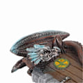 Miniatyrbillede 5 af 5: Fe Dør Innovativ Simulation Harpiks Håndmalet Levende Detaljer Miniature Fe Dør til Fe Have Tilbehør