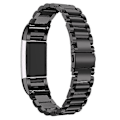 Miniatyrbillede 1 af 5: 316L Rustfrit Stål Urrem Kompatibel Med Fitbit Charge 2 Black