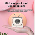 Miniatyrbilde 2 av 4: Retro Bluetooth Høyttaler, Vintage Bærbar Bluetooth Høyttaler Bærbar FM Radio Mini Høyttaler