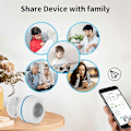 Miniatyrbilde 2 av 5: Trådløs Smart Bevegelsessensor med PIR Infrarød Deteksjon, Matter Thread Kompatibel, Fungerer med Alexa for Tuya