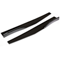 Miniatyrbillede 4 af 5: 74,5 cm Universal Sideskørter Bagklap Spoiler Splitter Vinger Forbøjninger til Biler