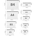 Miniatyrbild 2 av 5: 18-pack dragkedja mesh-påsar i 8 storlekar. Vattentäta dragkedjeförsedda filväskor dokumentpåse mångsidiga reseväskor