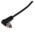 Miniatyrbillede 2 af 5: 2,5 mm til han PC Flash Sync Kabel Skruelås til Trigger Studio Lys