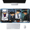 Miniatyrbillede 1 af 5: Anime Detektiv Conan Spillemåtte Tilbehør Gamer Fuld Gummi Musemåtte Tæppe 2mm Tyk Tastatur Skrivebordsunderlag A7 300x900x2mm