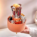 Miniatyrbillede 3 af 5: Roterende Makeup Børsteholder Skrivebord Kosmetik Organizer Roterende Skrivebord Opbevaringsboks Bærbar Læbestift