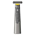 Miniatyrbild 1 av 5: MicroTouch SOLO Titanium Uppladdningsbar Skägg- & Kroppsrakhyvel - Precisionstrimmer, Vattentät, 3 Kammar, USB