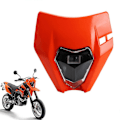 Miniatyrbillede 4 af 5: Motorcykel LED Forlygte Kåbe Dirt Bike Motocross forlygte lampe til F EXC XCF FE TE Hvid