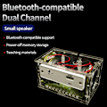 Miniatyrbild 2 av 5: 2x3w Högtalare DIY Bluetooth-kompatibelt Högtalarkit Elektronik DIY Lödningsprojekt