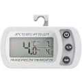 Miniatyrbild 1 av 4: Väderstation, Digital Hygrometer Termometer Klocka Fuktighetsmätare för Inomhus/Utomhusbruk