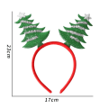 Miniatyrbild 1 av 5: God Jul Hårband Julgran Djup Stjärna Jultomte Bling Barn Vuxen Hårband Håraccessoarer Gör-det-själv Juldekoration B