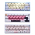 Miniatyrbilde 2 av 5: PBT keycap Engelsk 133/127 taster sommer is keycap rampete katt keycap Rose White