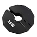 Miniatyrbild 1 av 5: Gym Micro-Viktskivor Hantel Fraktionella Viktskivor Gummi Fraktionella Viktskivor Add-on Ändring Svart 0,5 kg