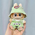 Miniatyrbild 1 av 5: Original Andra Generationens Labubu Monster Have A Seat Serie Söt Docka Klädleksak Ornament Endast Kläder Söt Dockleksak Present-Labubu 2