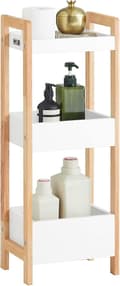 SoBuy 3-lags Badeværelseshylde Organizer, FRG226-WN
