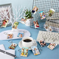 Miniatyrbild 3 av 5: 270 st Dubbelsidiga Rektangulära Sublimeringsnyckelringsämnen, Rektangulär Sublimeringsnyckelring av Densitetsskiva C