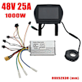 Miniatyrbillede 2 af 5: 48V 25A 1000W Elektrisk Scooter Controller Kit med Display Scooter Dashboard til G2 Pro Elektrisk Sc
