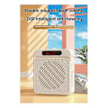 Miniatyrbilde 3 av 5: Stemforsterker 18W 2200mAh, Multifunksjonell Personlig Høyttaler med Mikrofon & Display for Lærere, Taler, Mer B