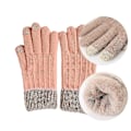 Miniatyrbild 3 av 5: Vinter Touchscreen Stretch Termiska Magiska Handskar Varma Ullstickade Tjocka Fleece Style4