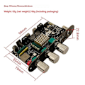 Miniatyrbild 4 av 5: TPA3116D2 100W Bluetooth Ljudförstärkarkort Mono med Boost Hi-Bass Justering DIY Högtalarförstärkare