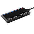Pikkukuva 1 / 5: Kannettavan tietokoneen lisätarvikkeet USB 3.0 Monitoimikortinlukija CF/XD/MS/SD/TF-kortti 7 in 1. USB-kortinlukija