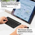 Miniatyrbilde 3 av 5: 10 tommers Bluetooth-tastatur Oppladbart Ultratynt Trådløst Mus- og Tastatursett for Android-nettbrett C
