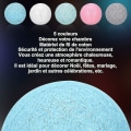 Pikkukuva 1 / 3: Puuronvalot Puuvillapallot Paristo - 3,3m 20 Led Valot Makuuhuoneen Valaistus Macaron-