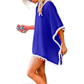 Miniatyrbild 3 av 4: Strand Sarong Cover Up för Kvinnor, Lång Strand Kimono Cover Ups, Sommar Damstring
