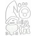 Miniatyrbild 4 av 4: Jul Tomte Metall Skärande Dies Stenciler För Diy Scrapbooking