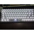 Miniatyrbilde 1 av 5: Gjennomsiktige bakbelyste tastehetter mekanisk tastatur 132 taster krystall PC gaming tastehetter Only Keycaps Black Switch