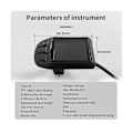 Miniatyrbillede 3 af 5: LCD TFT UKC3 Display Hastighed Batteritid Indikator til Elcykel 24V 36V 48V Motor Ombygning