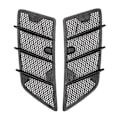 Miniatyrbillede 4 af 5: 2 stk. Bil Front Hjelm Grill Cover Luftstrøm Hjelme til W164 ML / GL 2008-2011